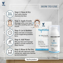 Yapi Glow Bubble Mask Face Cleansing Gel