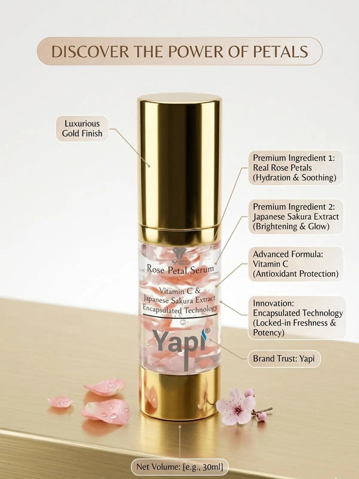 YAPI ROSE PETAL SERUM Secondary image